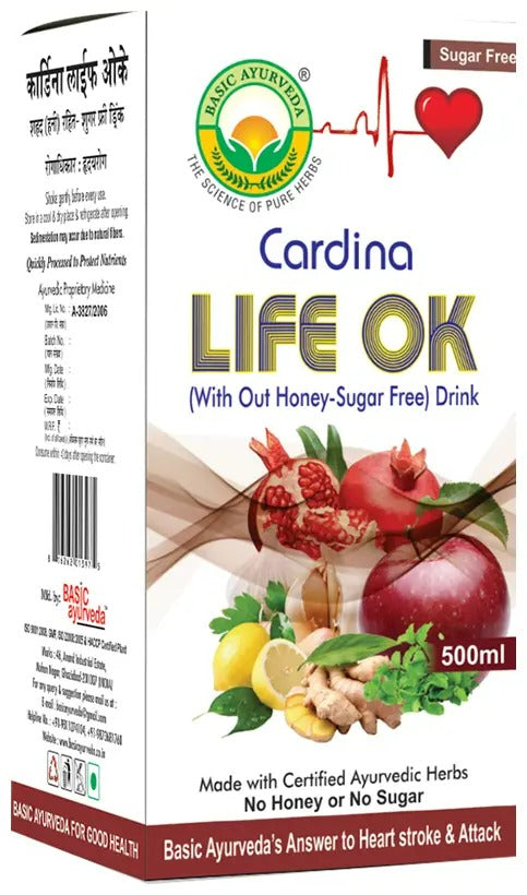 Basic Ayurveda Cardina Life OK Drink - 500 ml