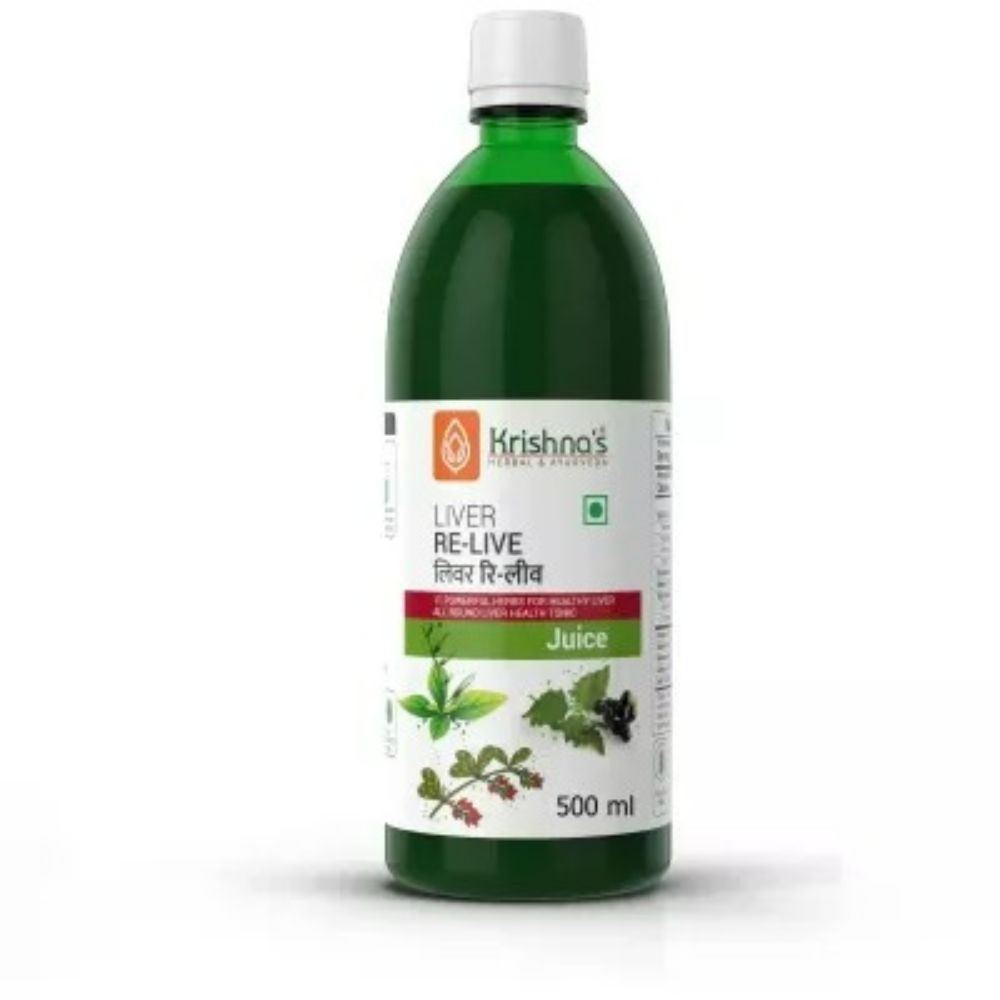 Krishna's Herbal & Ayurveda Liver Live Juice - 500 ml