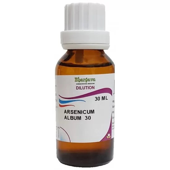 Bhargava Arsenicum Album 30 Dilution - 30 ml