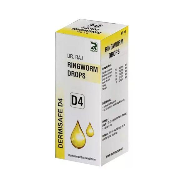 Dr.Raj Dermisafe D4 Ringworm Drops - 30 ml