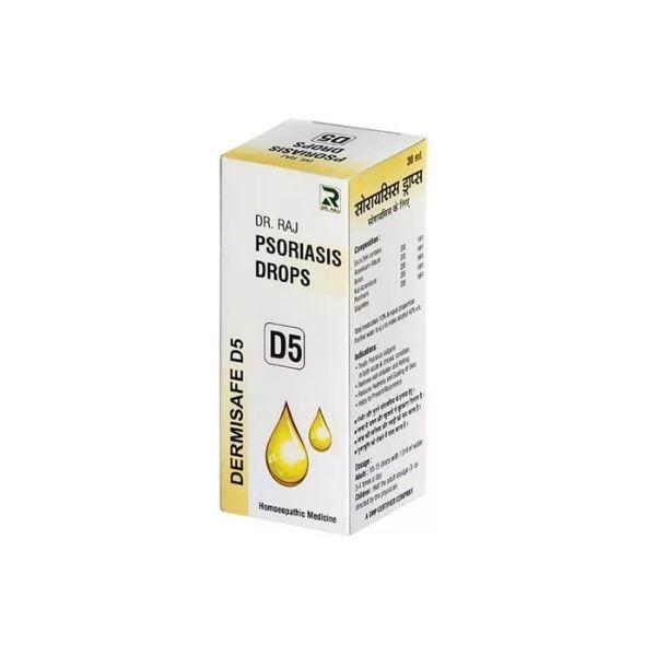 Dr.Raj Dermisafe D5 Psoriasis Drops - 30 ml