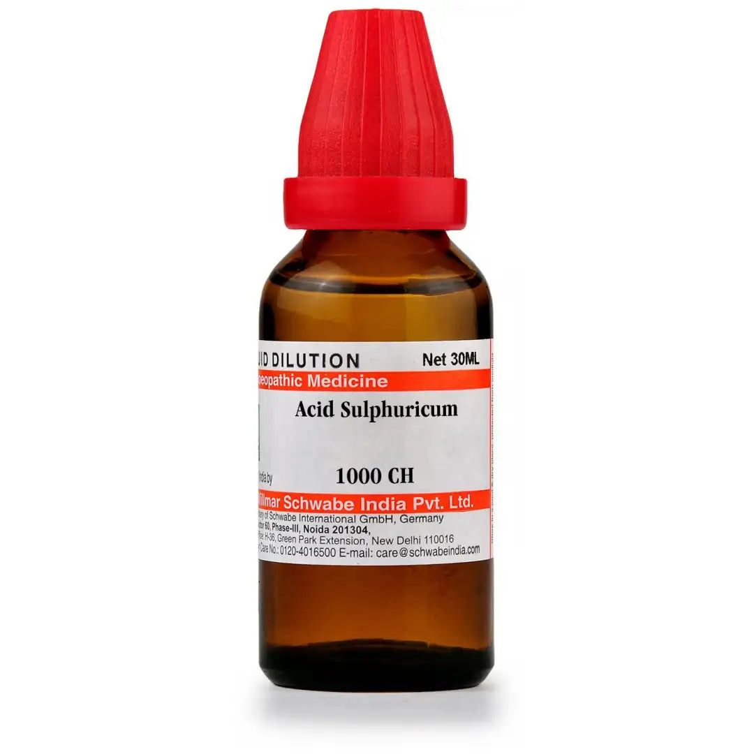 Dr. Willmar Schwabe India Acidum Sulphuricum Dilution