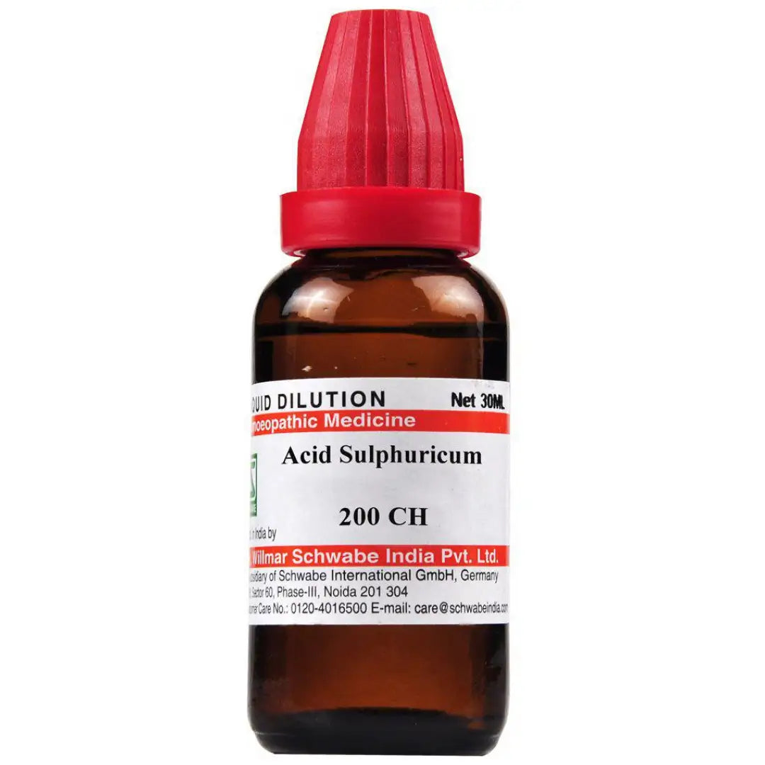 Dr. Willmar Schwabe India Acidum Sulphuricum Dilution