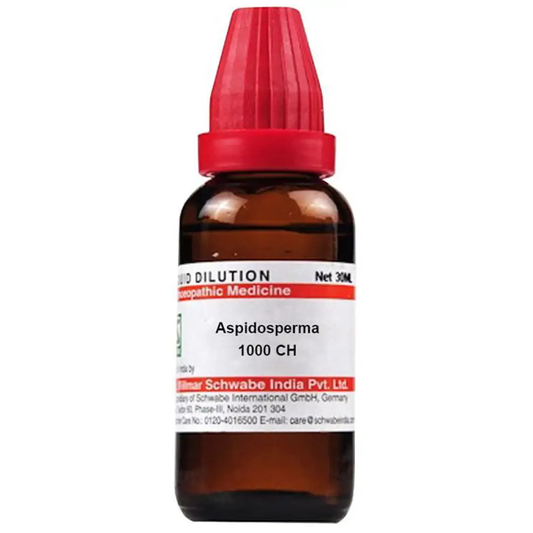 Dr. Willmar Schwabe India Aspidosperma Dilution