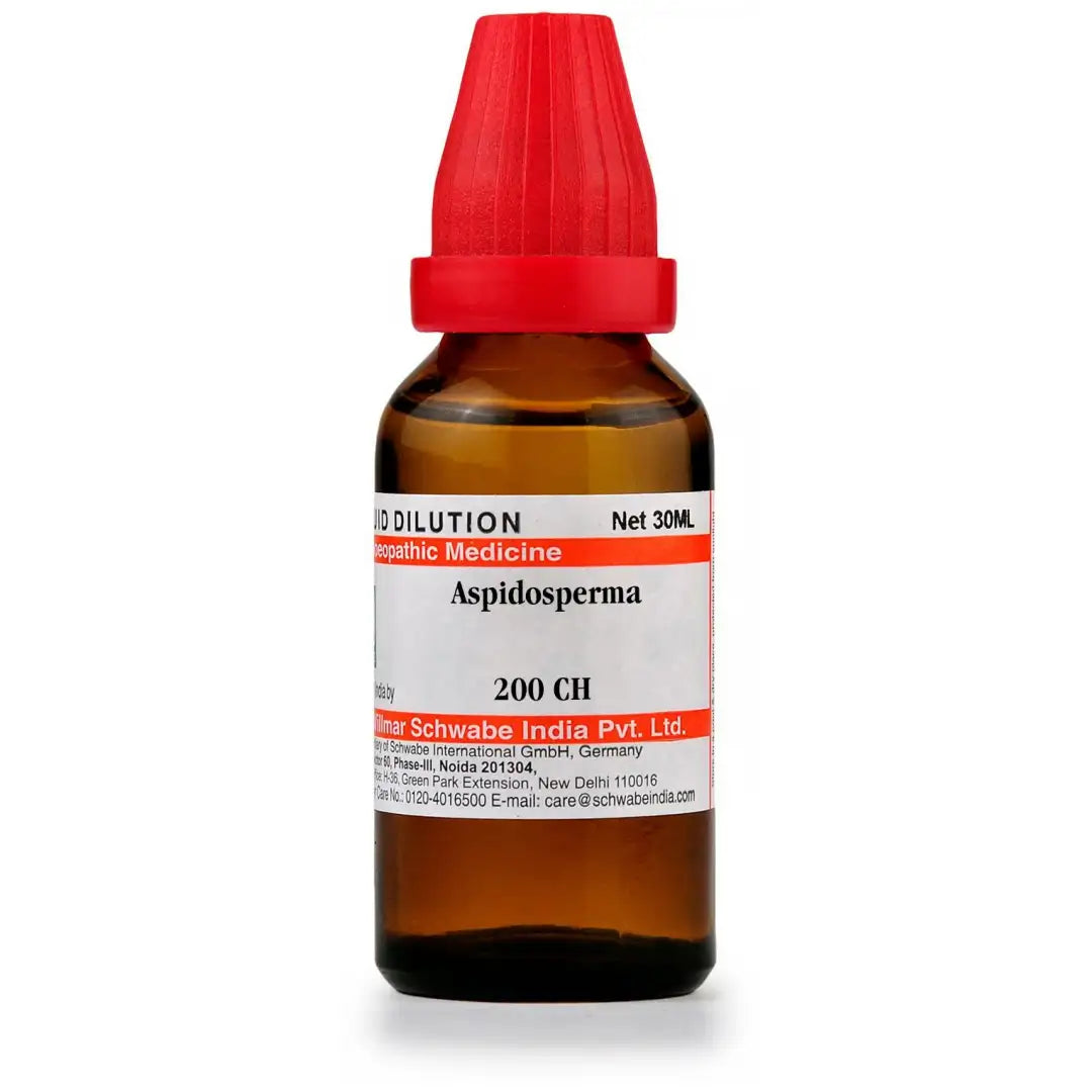 Dr. Willmar Schwabe India Aspidosperma Dilution