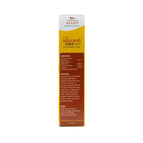 Allen Homeopathy Jaborandi Gold Anti-Dandruff Care Oil