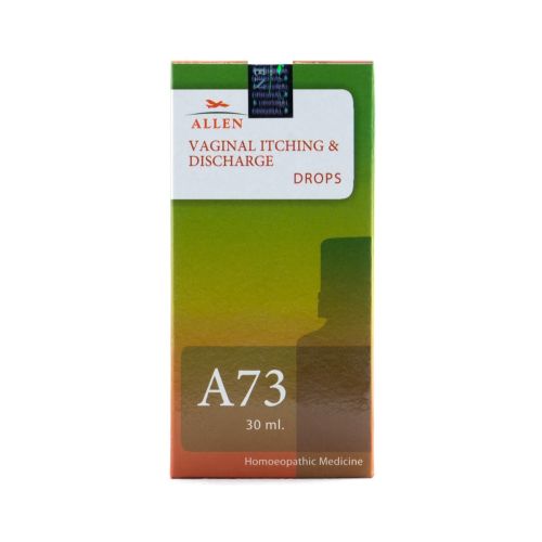 Allen Homeopathy A73 Vaginal Itching and Discharge Drops