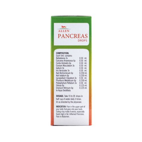 Allen Homeopathy A43 Pancreas Drops
