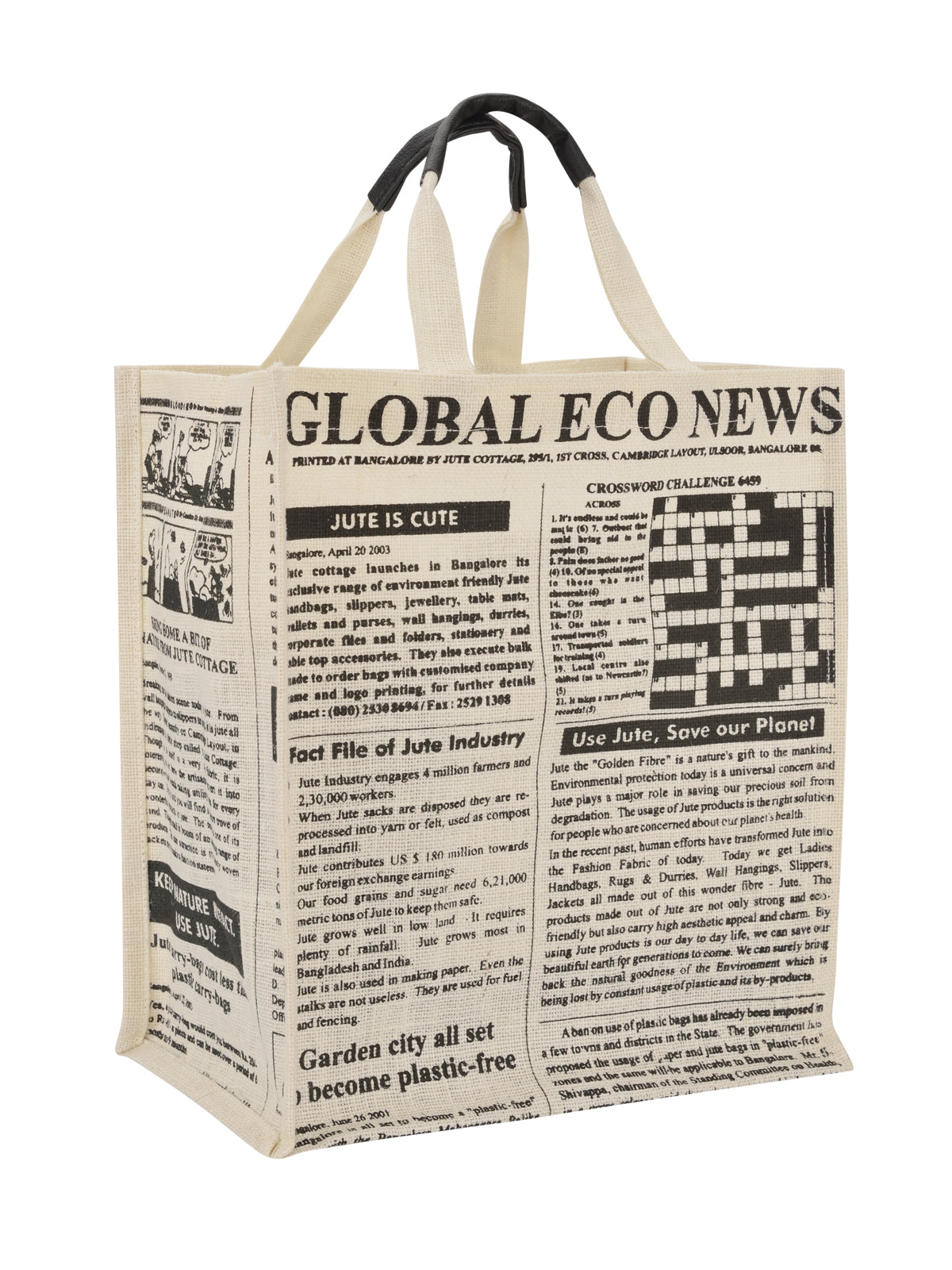Jute Cottage Global Shopping Bag 100% Genuine