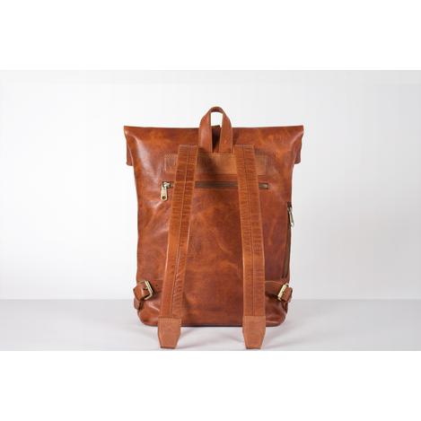 CraftShades-12*16 Inch leather backpack Unisex For Girls And Boys | 100 Genuine Leather