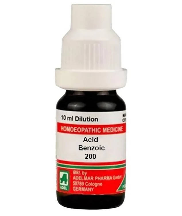 ADEL Homeopathy Acid Benzoic Dilution - 10 ml