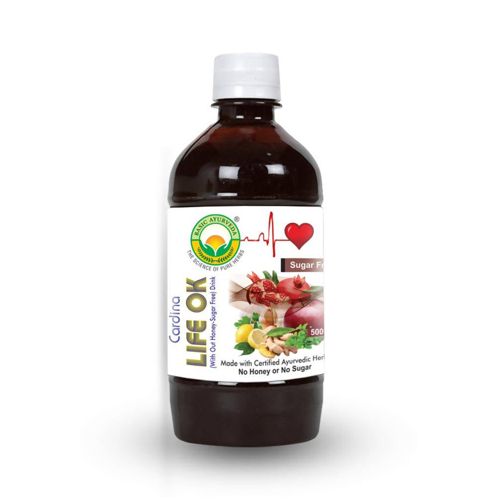 Basic Ayurveda Cardina Life Ok Drink Sugar Free - 500 ml