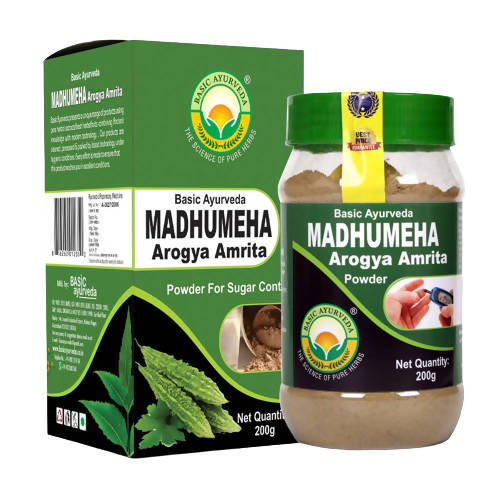 Basic Ayurveda Madhumeha Arogya Amrita Powder - 200 gms