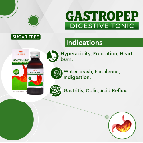 Allen Homeopathy Gastropep Tonic (Sugar Free)
