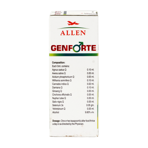 Allen Homeopathy Genforte Male Tonic
