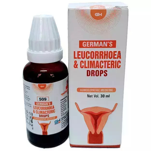 German's 509 Leucorrhoea & Climacteric Drop - 30 ml