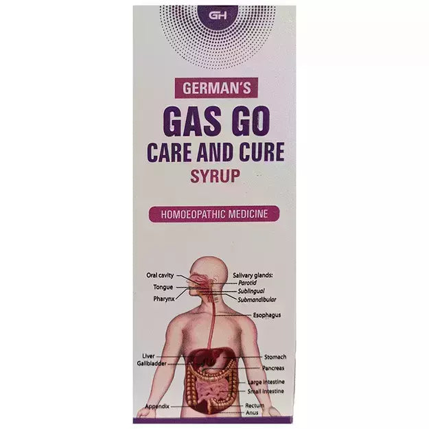 German's Gas Go Care and Cure Syrup