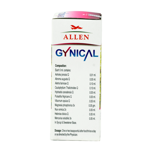 Allen Homeopathy Gynical Uterine Tonic