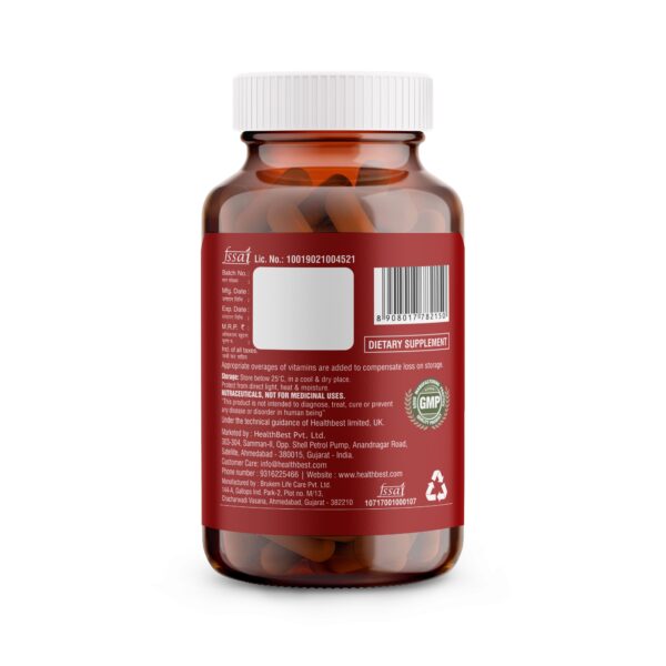 Health Best HaemoBest Capsules Iron Supplement - 60 caps