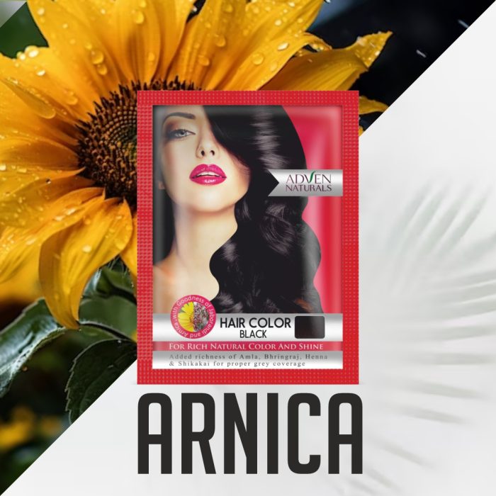 Adven Naturals Black Hair Color - 30 gms