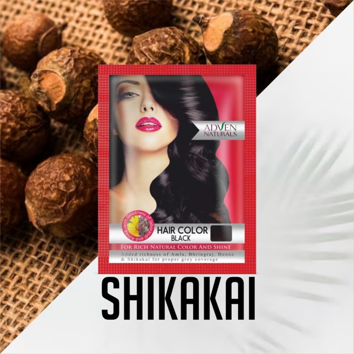 Adven Naturals Black Hair Color - 30 gms