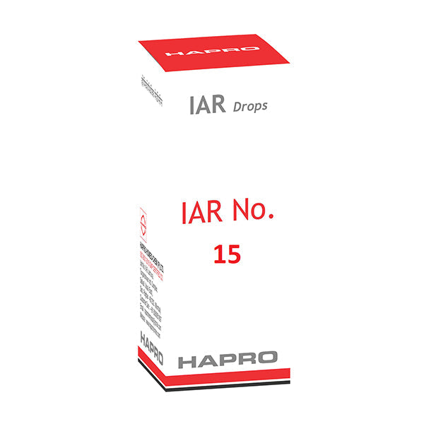 Hapro IAR No.15 Drops - 30 ml
