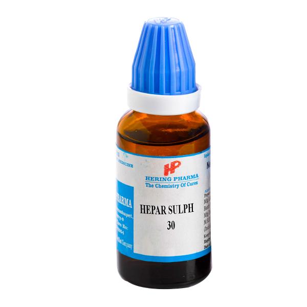 Hering Pharma Hepar Sulph Dilution 30 - 30 ml