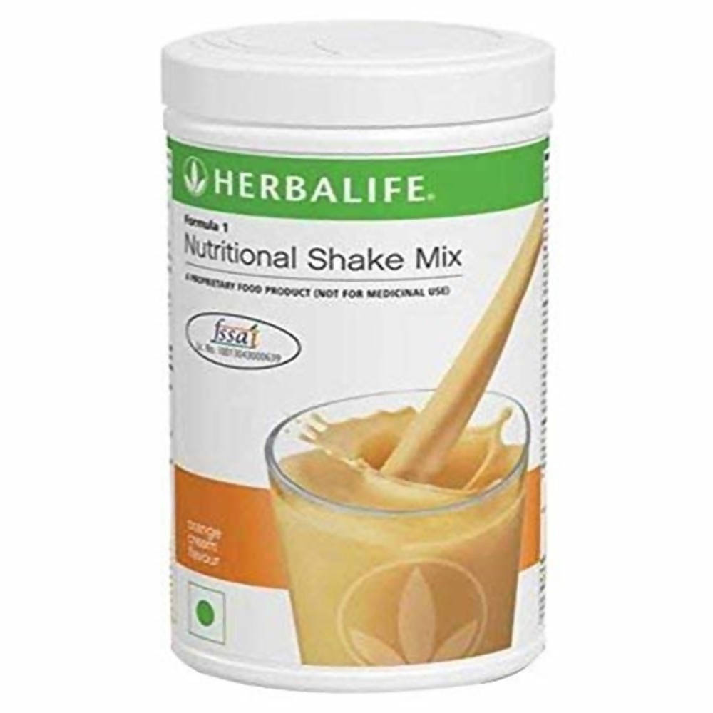 Herbalife Formula 1 Nutritional Shake Mix - Orange Cream Flavour - 500 gms