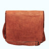 Craftshades – 11.15″ Plain Handcrafted Goat Leather Full Flap Bag