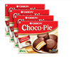 ORION Choco Pie Chocolate Coated Soft Biscuit - Pack of 4(12 Pieces Each Pack)