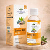 Vedsun Castor Oil 100% Pure Cold Pressed for Hair Growth & Skin