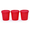 Signoraware Nano Round Medium Plastic Container Set of 3