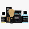 Pink Woolf Shaving Starter Kit for Men | Pack of 4 | Complete Wet Shaving Kit