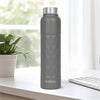 Borosil Prism Single Wall Stainless Steel Bottle Grey 1 Litre