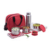 Signoraware Sling Steel Lunch Box with Steel Bottle Set of 5