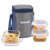 Borosil Alora Lunch Bag Set of 3 Tall