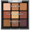 One Wish Golden Nude Eyeshadow Palette 9g 9-in-1 Richly Pigmented Matte Shimmer Nude Eye Colors