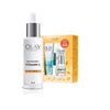 Olay Vitamin C Kit - Super Serum With Free Cleanser, Reduces 5 Years Of Stubborn Dark Spots (30ml+100g)