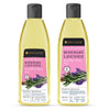 Soulflower Rosemary Lavender Hair Oil - 120 ml (Pack of 2)