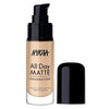 Nykaa All Day Matte Long Wear Liquid Foundation Colour Sand 07 - 150 gms