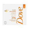 Dove Glow Recharge Exfoliating Beauty Bar with 3% Brightening serum + Vitamin C - 125 gms