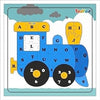TodFod Wooden Jigsaw Puzzle – Train Shaped English Alphabets