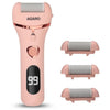 AGARO Callus Remover with 3 Interchangeable Head Rollers, Electronic Foot Scrubber