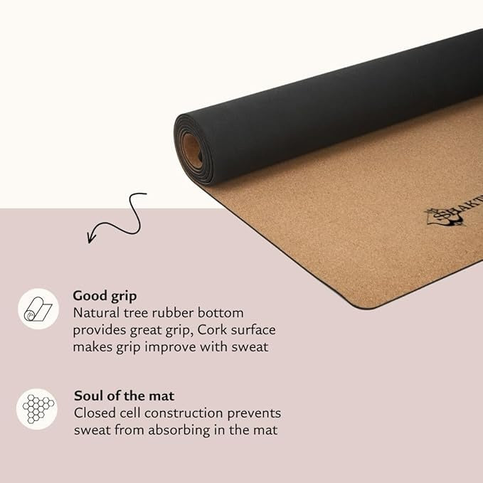 Shakti Warrior Satya Pro Cork Yoga Mat