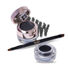 Glam21 2-in-1 Eyebrow Powder & Gel Eyeliner Intense Black Color - 4 gms