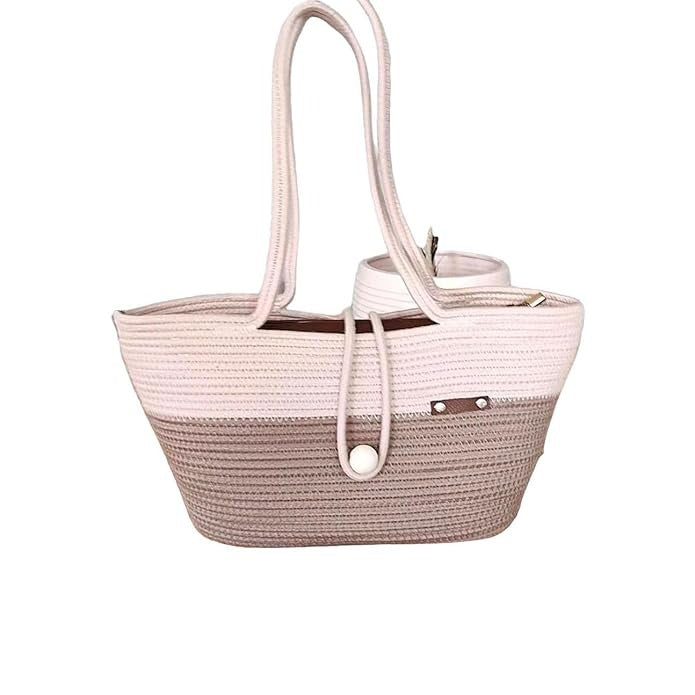 Attractive Tote Hand Bag Jute Bag (Handmade Bag)