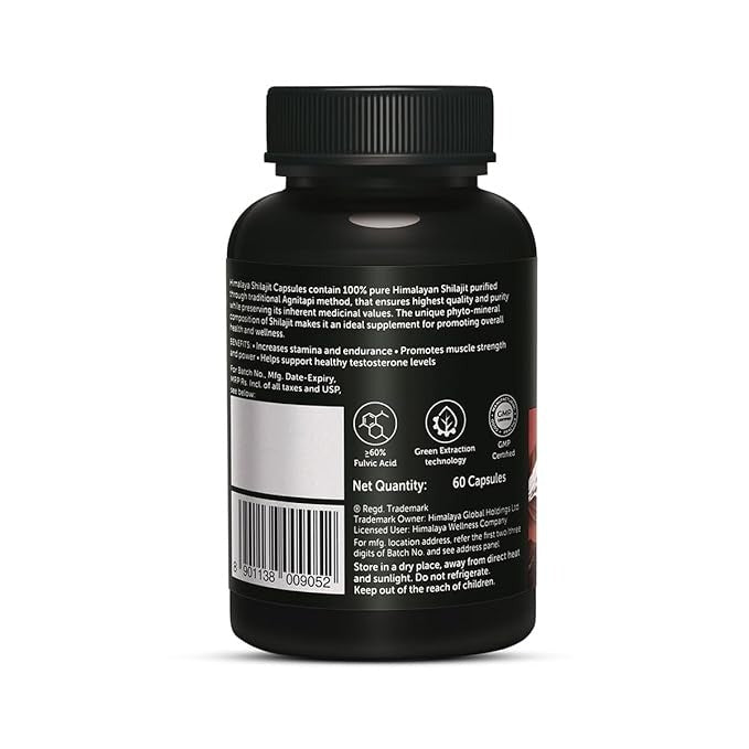 Himalaya Shilajit Capsules - 60 Caps