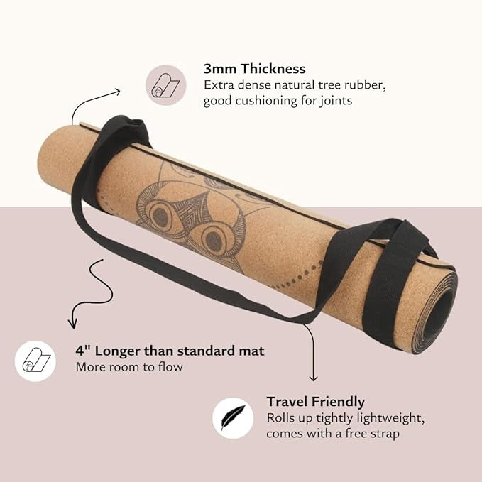 Shakti Warrior Satya Pro Cork Yoga Mat