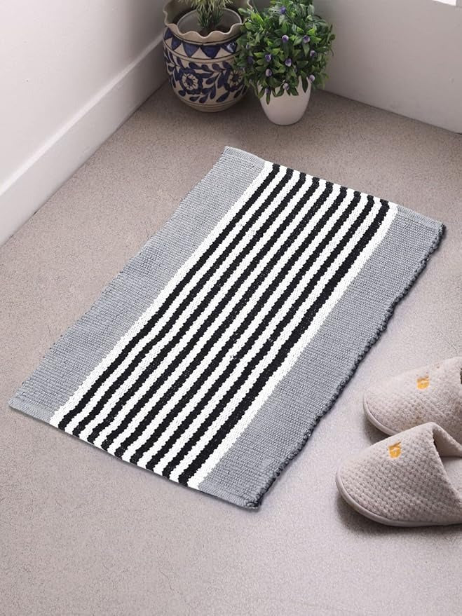 SARAL Home Soft Cotton Multi Purpose Rectangular Rug
