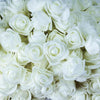 Artificial Flowers White Roses Real Looking Fake Roses with Out Leaves White